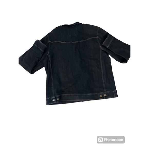 NEW BLUE RANCHWEAR CHORE DENIM JACKET SZ XXL - Picture 2 of 3